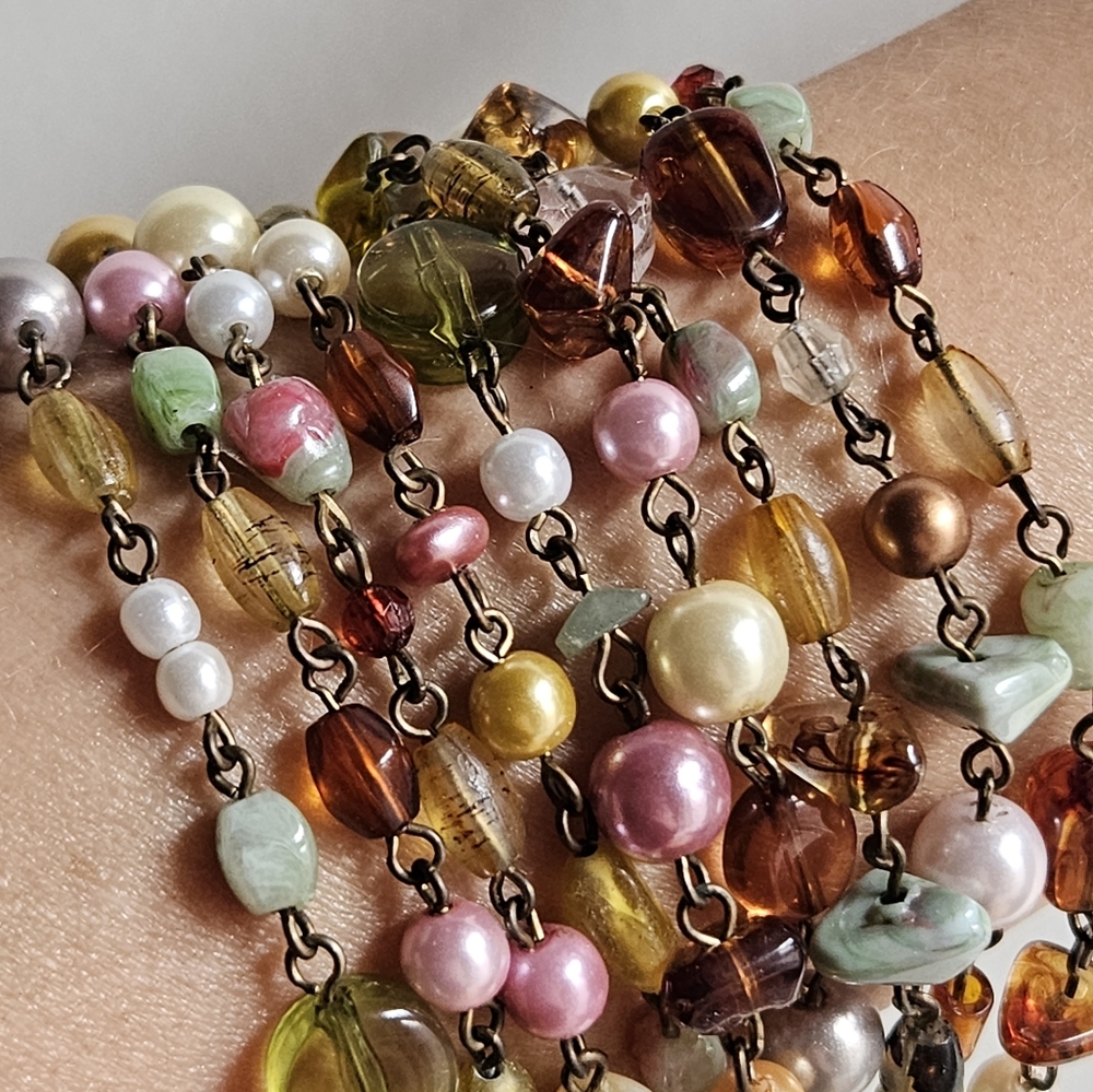 Loft Multi-Colored Beaded Bracelet - Picture 3 of 9